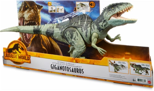 Mattel Jurassic World Strike N Roar Giant Dino Figure 1 Ct Kroger 