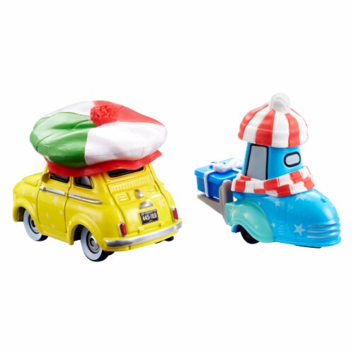Mattel® Disney Pixar Cars Wintertime Cruiser - Luigi Guido Perspective: back