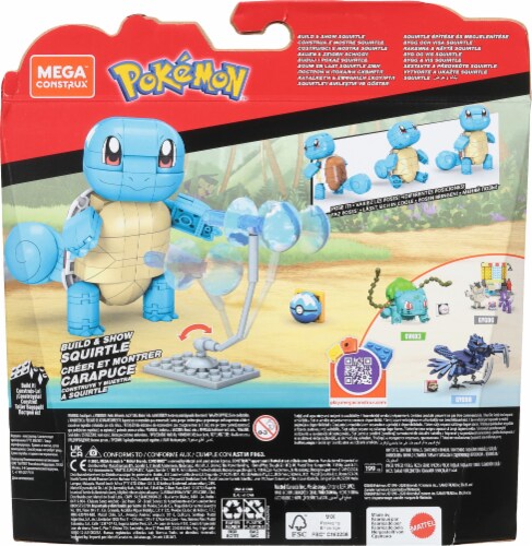 Mega Construx™ Pokemon™ Squirtle Build It Set Perspective: back
