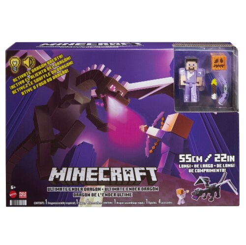 Mattel Minecraft Ultimate Ender Dragon Set Perspective: back