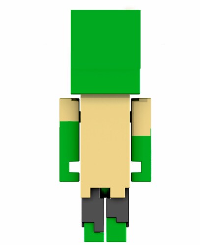 Mattel Minecraft Legends Badger Zombie Figure Perspective: back