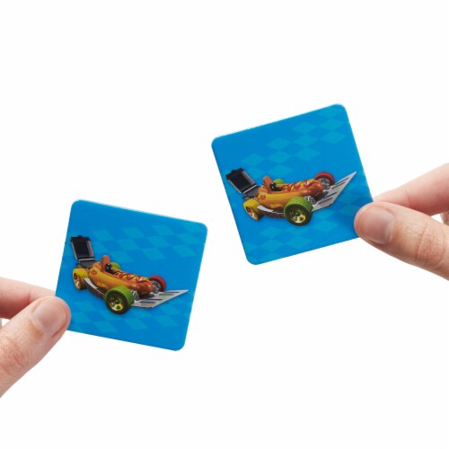 Mattel Hot Wheels® Preschool Make-a-Match Matching Game Perspective: back