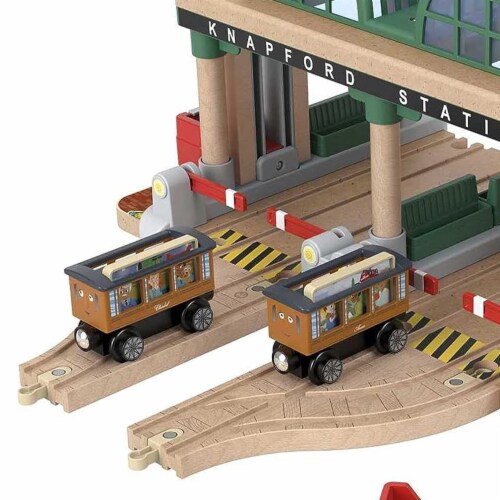 Wooden railway hotsell station
