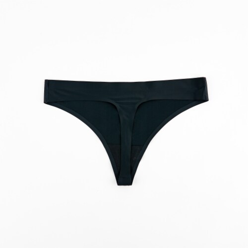 Dip Invisible Line Thong - Black Perspective: back