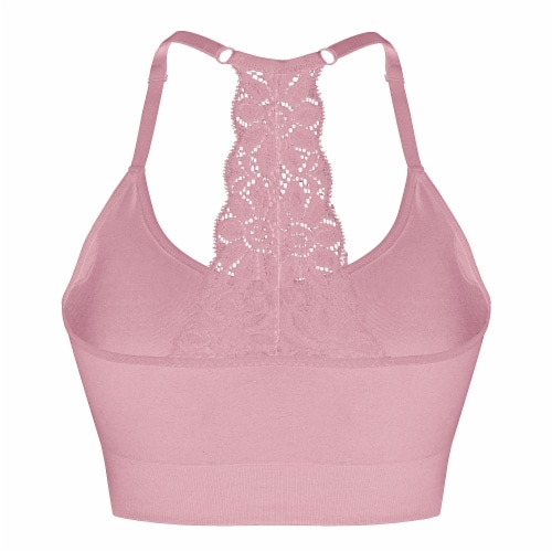 Dip Wirefree Seamless Bralette - Mauve Shadows Perspective: back