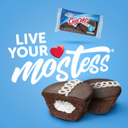 HOSTESS Chocolate Cupcakes Single Serve Perspective: back