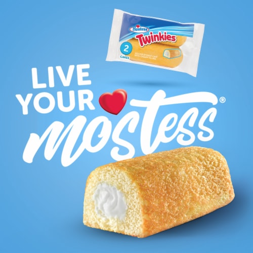 Hostess® Twinkies® Single-Serve Snack Cakes Perspective: back