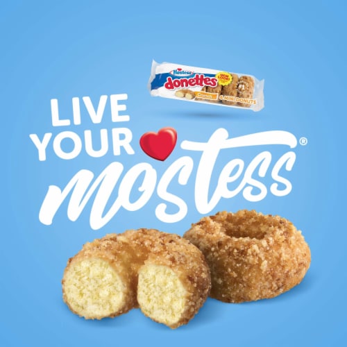 Hostess® Donettes® Single-Serve Crunch Donuts Perspective: back