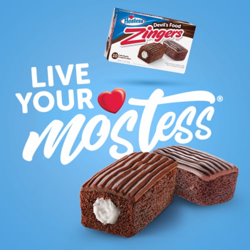 Hostess® Zingers® Devil's Food Cakes Perspective: back