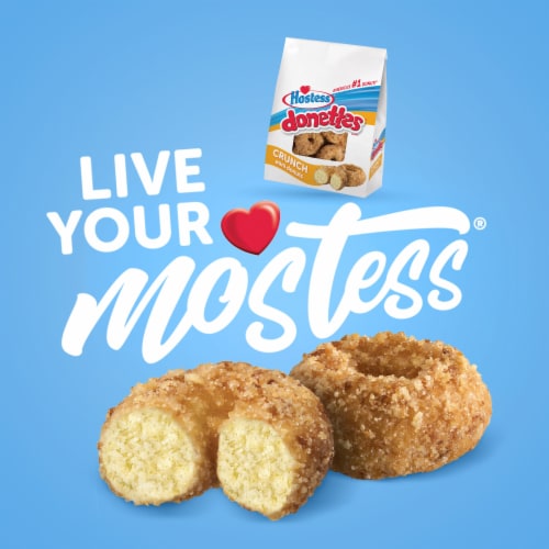 Hostess® Donettes® Sweet Coconut Crunch Mini Donuts Perspective: back