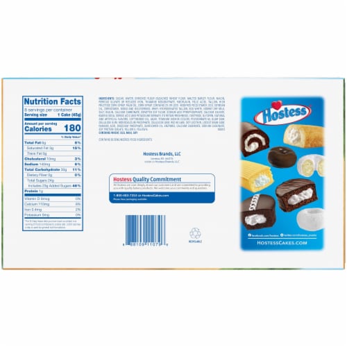 HOSTESS Baseball CupCakes Day Game, Limited Edition Perspective: back