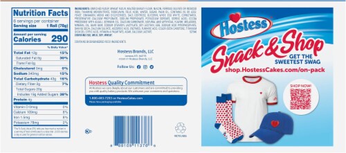 Hostess® Iced Cinnamon Rolls Perspective: back