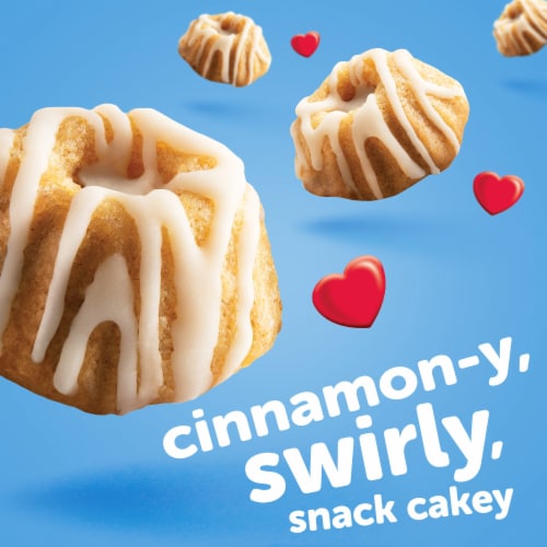 Hostess® Cinnamon Swirl Baby Bundt Cakes Perspective: back