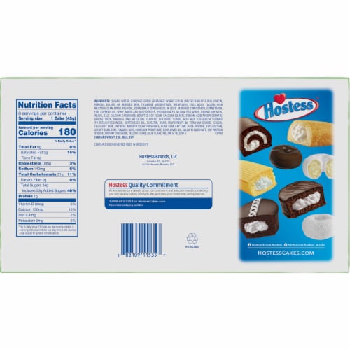Hostess® Limited Edition Key Lime CupCakes Perspective: back