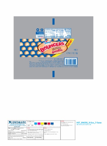 Hostess® Cinnamon Donette® Bouncers Snack Cake Perspective: back