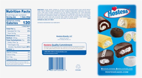 Hostess® Holiday Baby Bundt Cakes Perspective: back