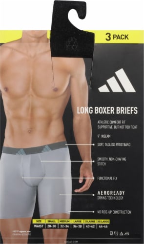 Adidas Mens Long Boxer Briefs Perspective: back
