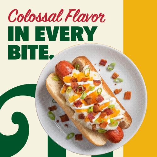 Nathan’s® Famous Colossal Quarter Pound Beef Hot Dogs