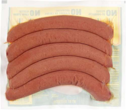 Nathan's Famous® Natural Casing Beef Hot Dogs Perspective: back