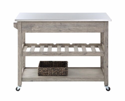 Montana Kitchen Island Perspective: back