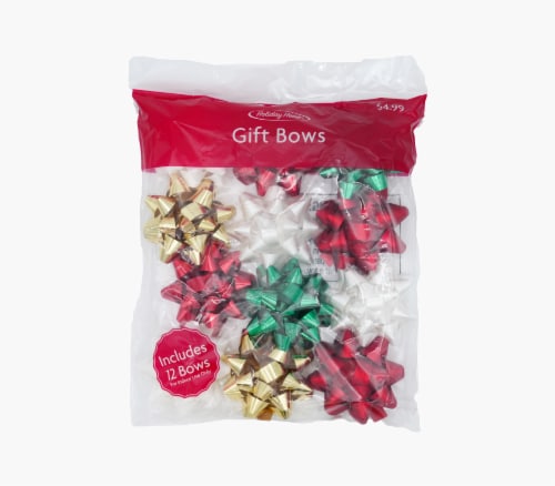 Holiday Home® Mini Bow Bag - Winter Wishes Perspective: back