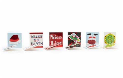 Holiday Home Nice List Gift Tag 12-Tag Multi Pack Perspective: back