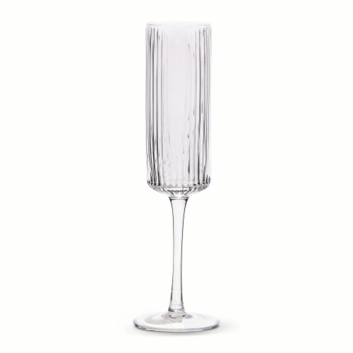 SDS for HD Designs Ribbed Champagne Flute Perspective: back