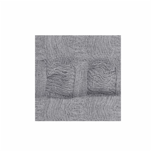 HD Designs® Rolled Waffle Throw - Gray Perspective: back