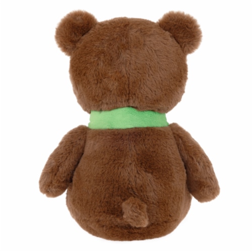 Holiday Home Bear Plush - Brown Perspective: back