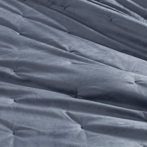 Modavari® Home Fashions Bedding Quilt - Blue Perspective: back