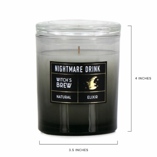 Holiday Home Halloween Jar Candle Nightmare Drink Perspective: back