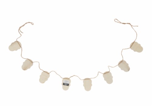 Holiday Home 6' Day of the Dead Skull Garland - Dia de Los Muertos Perspective: back