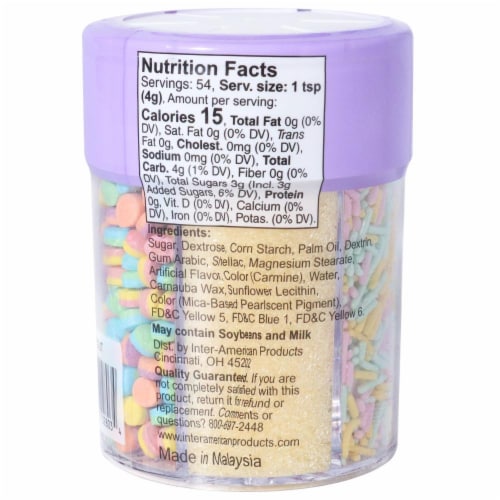 Holiday Home® Easter 6-Cell Assorted Sprinkles - Easter Parade Perspective: back