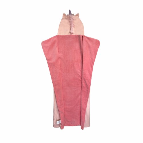 Holiday Home Hooded Throw - Unicorn Perspective: back
