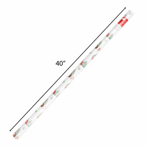 Holiday Home Holiday Farmhouse Gift Wrap Perspective: back