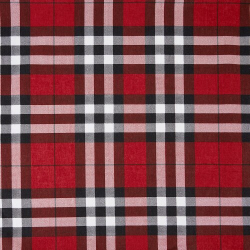 HD Cozy Soft Cotton Flannel Sheet Set Twin - 3 pack Ferndale Plaid Perspective: back