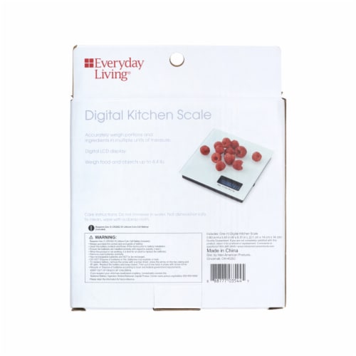 Good Cook Precision Digital Food Scale - White, 1 ct - Kroger