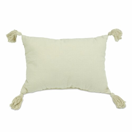 HD Designs Textured Dobby Decor Pillow - Green Perspective: back