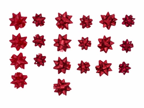 Holiday Home® Bow Bag - Oh What Fun Solid Reds Perspective: back