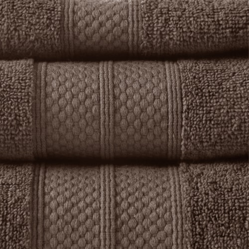 Modavari Turkish Hand Towel - Falcon Perspective: back