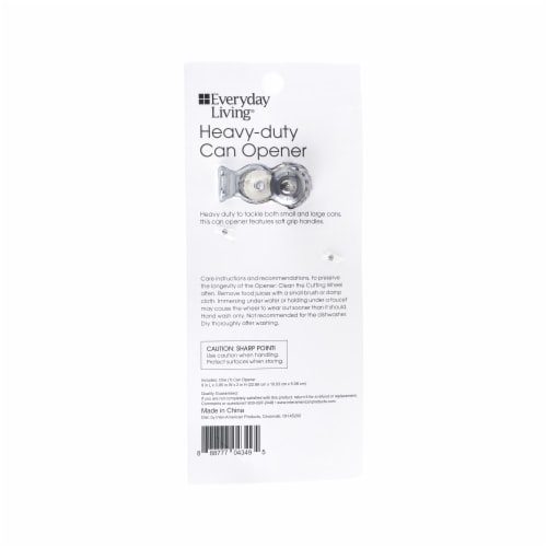 Everyday Living® Heavy Duty Can Opener Perspective: back