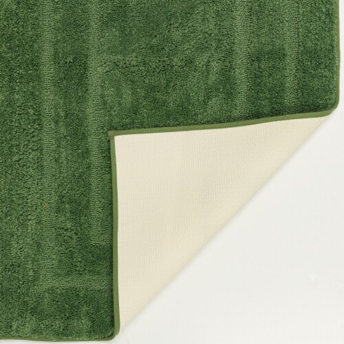 HD Designs Mohawk Home Bath Rug - Dark Ivy Perspective: back