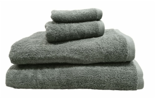 HD Designs Antimicrobial Bath Sheet - Green Perspective: back