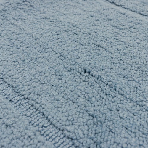 HD Designs Mohawk Home Bath Rug - Ashley Blue Perspective: back