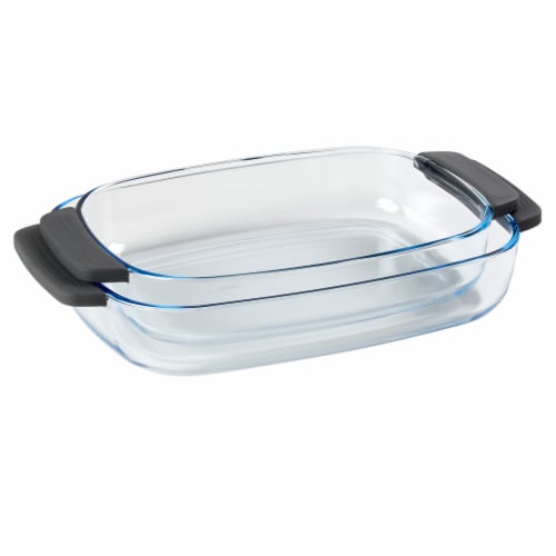 Glass roasting on sale pan