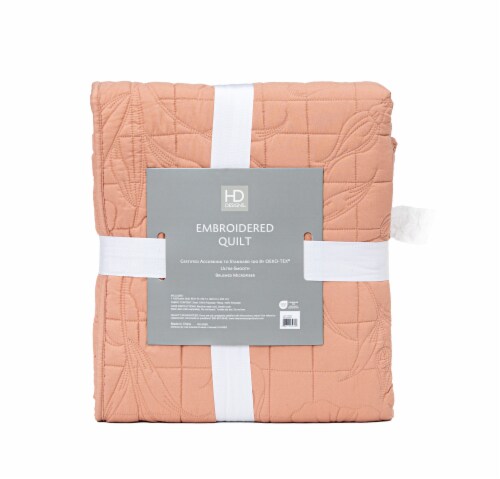 HD Designs® Embroidered Quilt Perspective: back