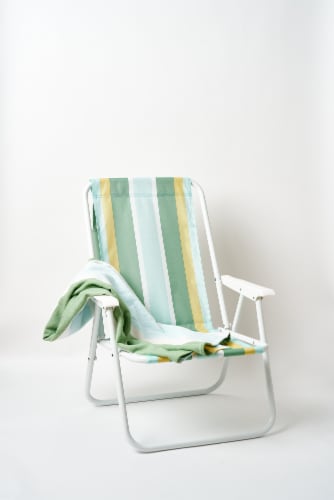 SDS for HD Designs Outdoors Pantone Stripe Beach Chair Perspective: back