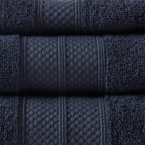 Modavari Turkish Bath Towel - Mood Indigo Perspective: back