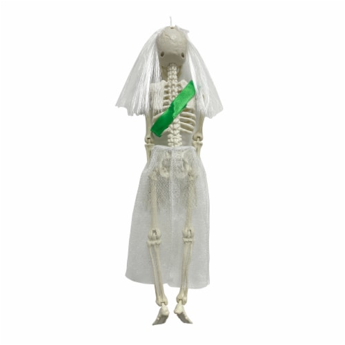 Holiday Home Skeleton Prom Queen Perspective: back