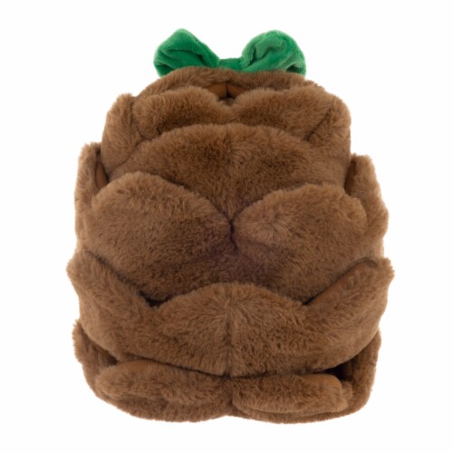 Holiday Home Pinecone Character Plush Perspective: back